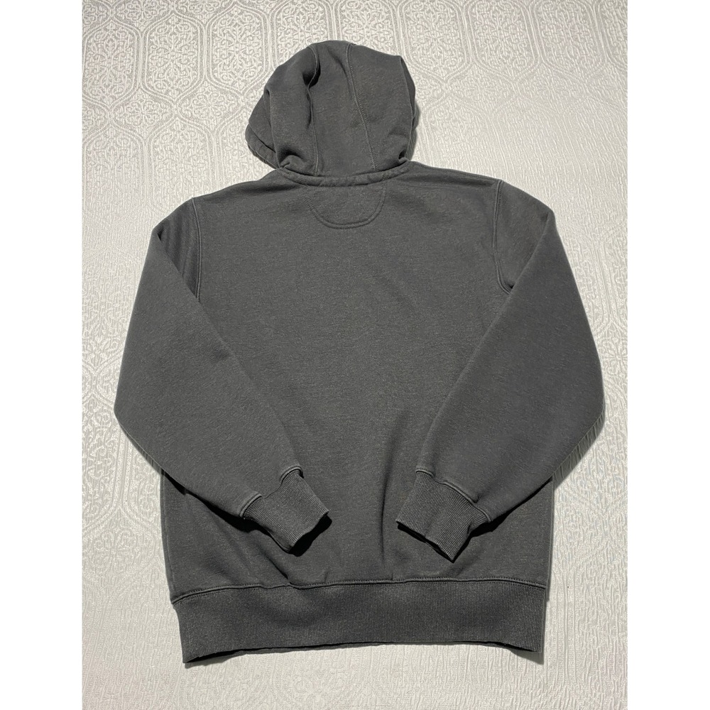 Carhartt Rain Defender Loose Fit Mens Hoodie Sweatshirt M Gray Tech Team Logo - Picture 3 of 8